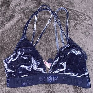 Blue PINK bralette